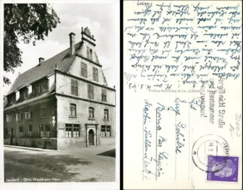 Herford Otto Weddigen Haus o 4.3.1943