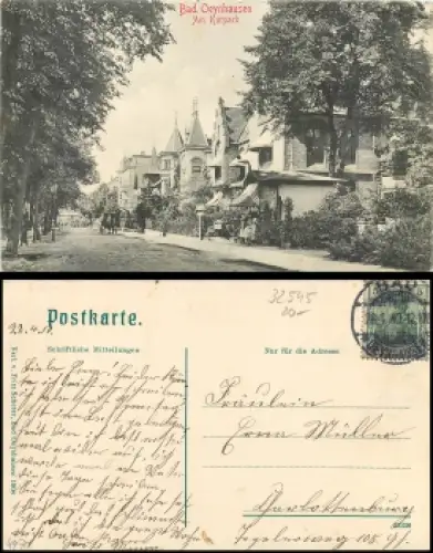 32545 Bad Oeynhausen Am Kurhaus o 28.4.1910