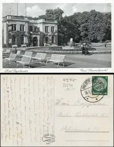 32549 Bad Oeynhausen Thermalsprudel o 1935