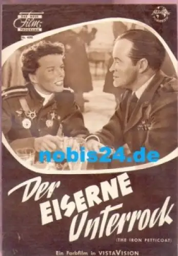 Der eiserne Unterrock (the Iron Petticoat) Das Neue Film-Programm 4293 Katharine Hepburn