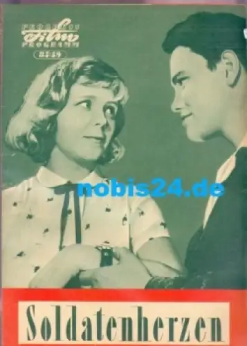 Soldatenherzen - sowjetischer Film 85/59 Progress-Programm