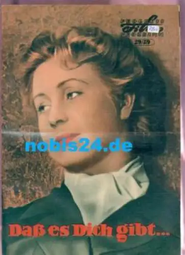 Daß es Dich gibt - sowjetischer Film 29/59 Progress-Programm