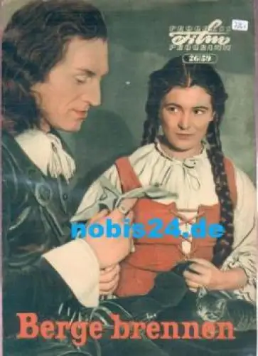 Berge brennen - Plonischer Film 26/59 Progress-Programm