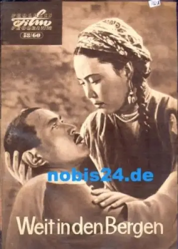 Weit in den Bergen - Sowjetischer Film 58/60 Progress-Programm