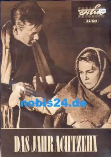 Das Jahr achtzehn - Sowjetischer Film 35/60 Progress-Programm