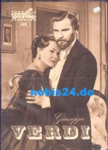 Giuseppe Verdi, Progress-Programm 1/59 Regie Raffaello Matarazzo