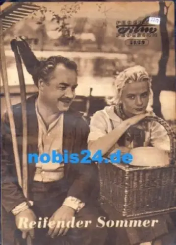 Reifender Sommer Progress-Programm 54/59 DEFA-Film