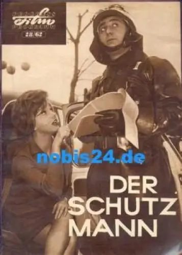Der Schutzmann - Italienischer Film Regie Luigi Zampa 28/62 Progress-Programm
