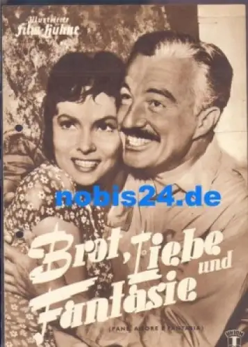 Brot, Liebe und Fantasie (Pane, Amore e Fantasia) Film-Bühne 2415 Gina Lollobrigida