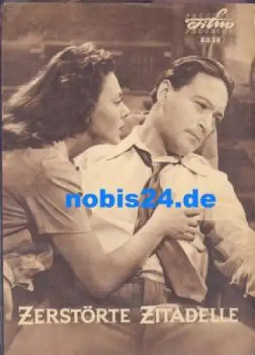 Zerstörte Zitadelle - Rumänischer Film 88/58 Progress-Programm