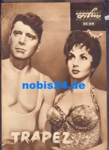 Trapez, Progress-Programm 66/60 Burt Lancaster, Tony Curtis, Gina Lollobrigida