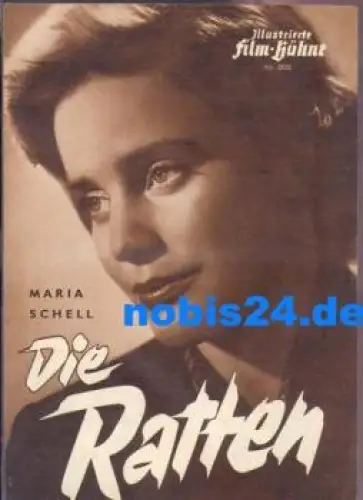 Die Ratten mit Maria Schell Curd Jürgens Illustrierte Film-Bühne 2825