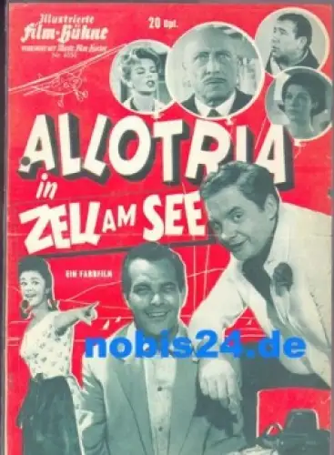 Allotria in Zell am See, Film-Bühne 6550 Harald Juhnke