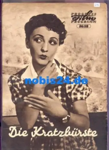 Die Kratzbürste - Sowjetischer Film 56/58 Progress-Programm