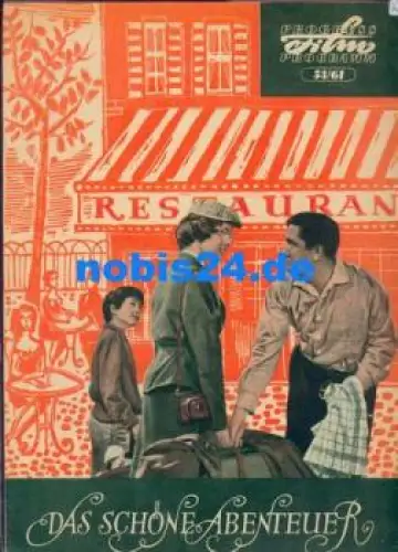 Das schöne Abenteuer mit Liselotte Pulver 53/61 Progress-Programm