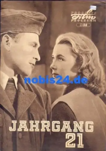 Jahrgang 21 - Deutsch-Tschechischer Film  9/58 Progress-Programm