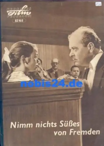 Nimm nichts süßes von Fremden, Progress-Programm 12/63 mit Gwen Watford, Patrick Allen