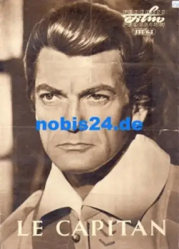 Le Capitan Progress-Programm 133/63 mit Jean Marais und Bourvil