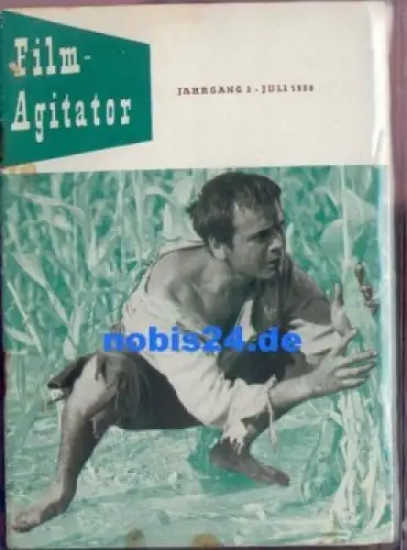 Film-Agitator Juli 1956 Jahrgang 2, Juli 1956, Filmzeitschrift