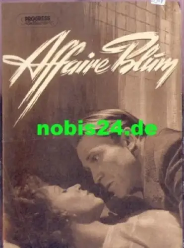 Affaire Blum, Progress-Programm 83/56