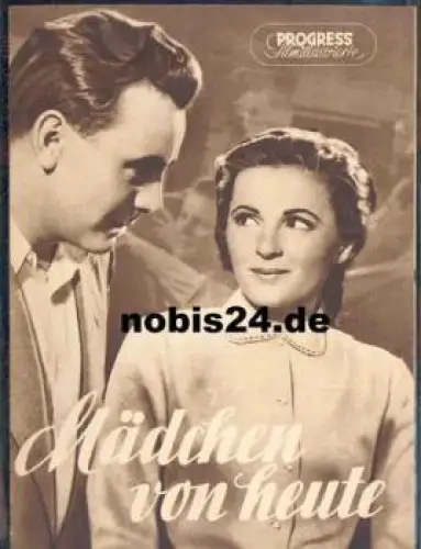 Mädchen von heute - Ungarischer Film 40/54 Progress-Programm