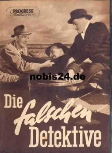 Die falschen Detektive - Englischer Film 39/57 Progress-Programm