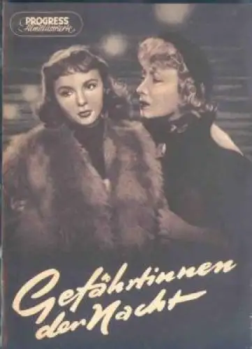 Gefährtinnen der Nacht  (Les Comagnes de la Nuit) - Französischer Film 45/56 Progress-Programm