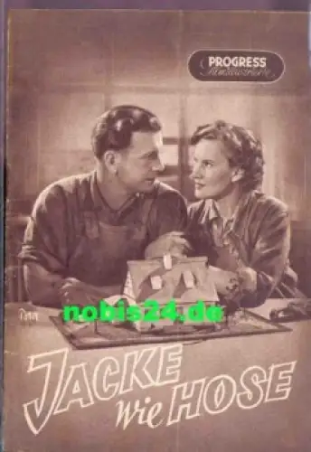 Jacke wie Hose mit Günter Simon 1273/53 Progress-Programm