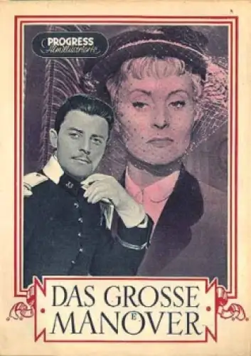 Das grosse Manöver, Progress-Programm, 95/56 Gerard Philipe Brigitte Bardot