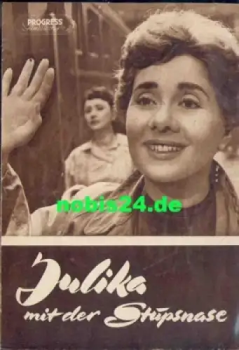 Julika mit der Stupsnase - Ungarischer Film 86/56 Progress-Programm