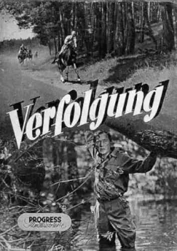 Verfolgung - Polnischer Film 5/55 Progress-Programm