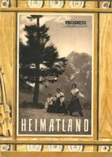 Heimatland - Tschechoslowakischer Film 19/55 Progress-Programm