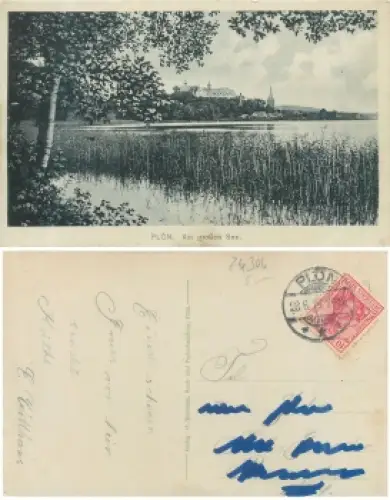 24306 Plön Am großen See o 28.6.1919