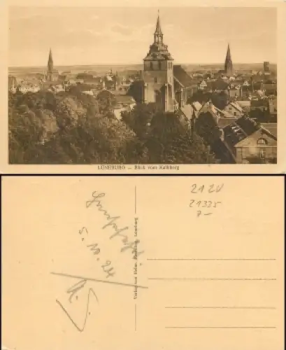21335 Lüneburg Blick vom Kalkberg  *ca.1930