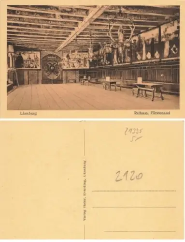 21335 Lüneburg Rathaus Fürstensaal *ca.1920