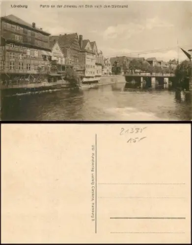 21335 Lüneburg Partie an der Jlmenau *1930