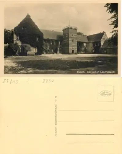 25813 Husum Schlosshof *ca.1920