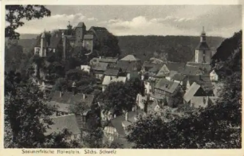 01848 Hohenstein Sächsische Schweiz o 11.9.1937