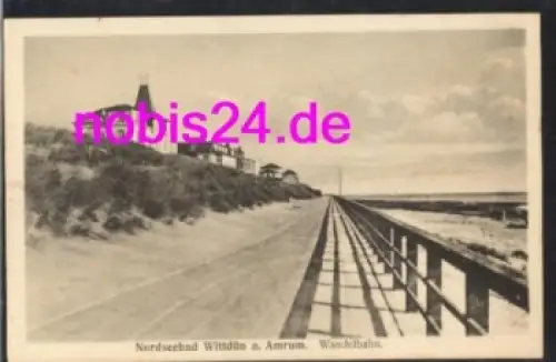 25946 Wittdün auf Amrum Wandelbahn *ca.1930
