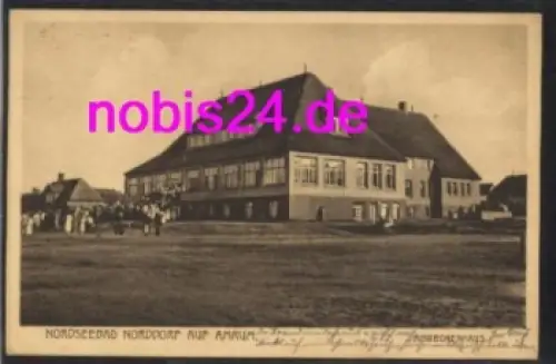 25946 Norddorf Amrum Ambronenhaus o 19.8.1925