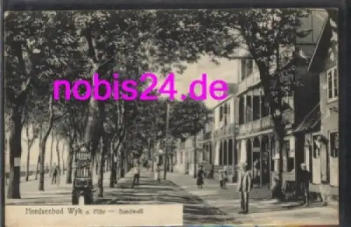 25938 Wyk auf Föhr Sandwall o ca.1915