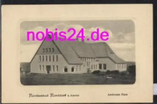 25946 Norddorf auf Amrum Ambronen Haus *ca.1920