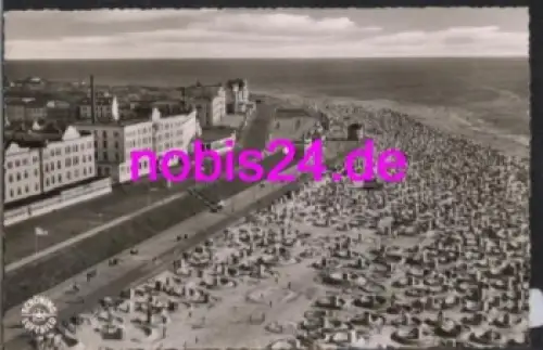 26757 Borkum Nordseebad o 27.8.1958
