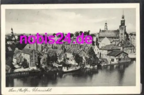 26789 Leer mit Kirche o 7.9.1954