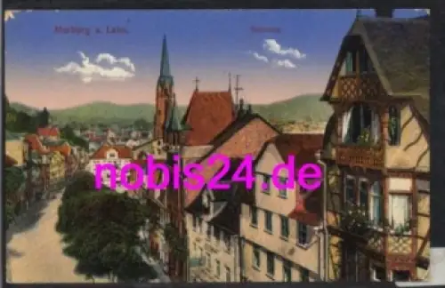 Marburg Steinweg o 25.7.1917