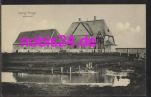 25859 Hallig Hooge Kirchwarf *ca.1920