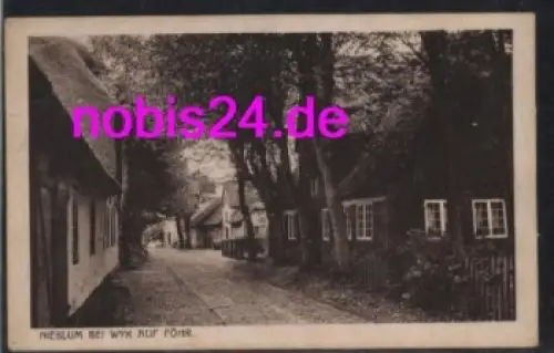 25938 Nieblum Föhr Dorfstrasse *ca.1920