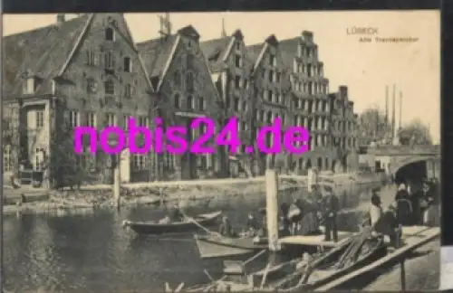 Lübeck Alte Travespeicher o 11.5.1912
