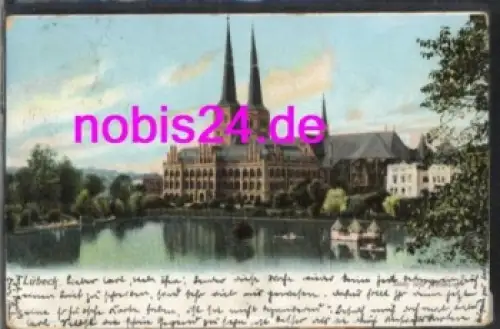 Lübeck Dom und Museum o 20.2.1904