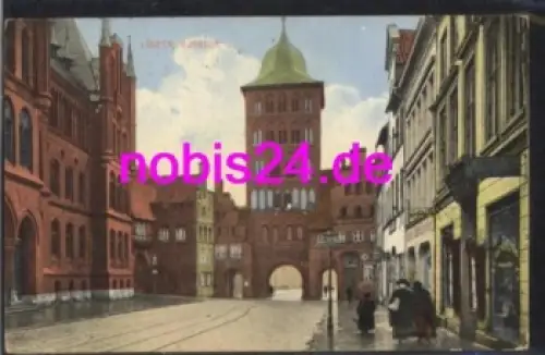 Lübeck Burgtor o 11.10.1914